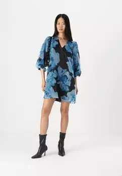 Коктейльное платье / Вечернее платье YASROMINA DRESS YAS, синий