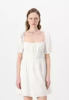 Коктейльное платье / Вечернее платье VOILE MINI DRESS Tommy Jeans, молочный