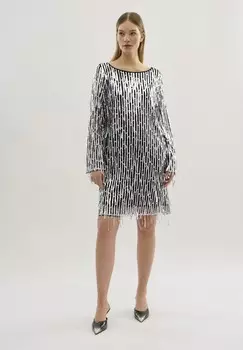 Коктейльное платье / Вечернее платье SANDIE Karen by Simonsen, серебристый