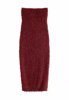 Коктейльное платье / Вечернее платье FRINGE SEQUIN BANDEAU MIDI Next, красный