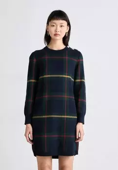 Коктейльное платье / Вечернее платье NECK DRESS GANT, темно-синий