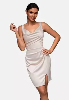 Коктейльное платье / Вечернее платье Ombre, бежевый