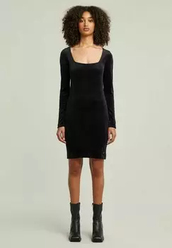 Коктейльное платье / Вечернее платье SLIM DRESS G-STAR, черный