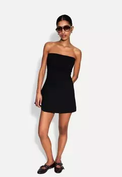 Коктейльное платье / Вечернее платье Bershka, черный