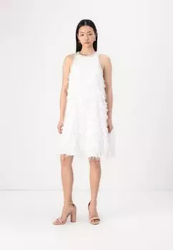 Коктейльное платье / Вечернее платье YASPAZY DRESS YAS, белый