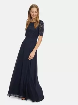 Коктейльное платье Vera Mont, синий