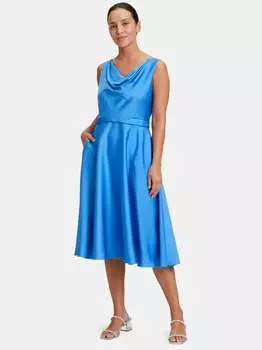 Коктейльное платье Vera Mont, синий