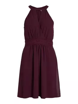 Коктейльное платье Vila MILINA, бордо
