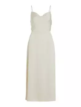 Коктейльное платье Vila RAVENNA, крем