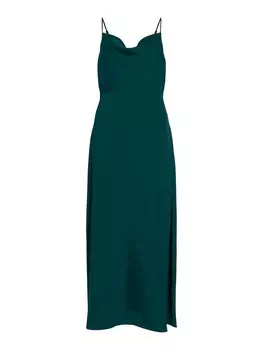 Коктейльное платье Vila Ravenna, темно-зеленый