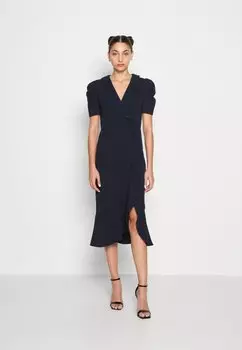 Коктейльное платье VILA, темно-синий