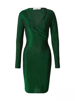Коктейльное платье WAL G. Cocktail Dress TONI, темно-зеленый