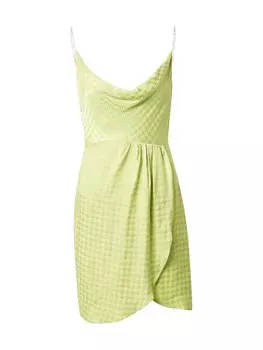 Коктейльное платье Warehouse, светло-зеленый