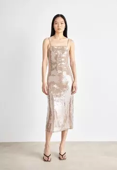Коктейльное/праздничное платье Allison Dress Cras, телесный