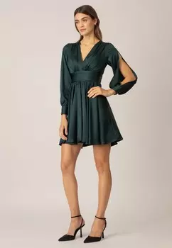 Коктейльное/праздничное платье Apart, зеленый