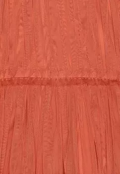 Коктейльное/праздничное платье FLUTTER SLEEVE RUFFLE DRESS Anaya with love, абрикос