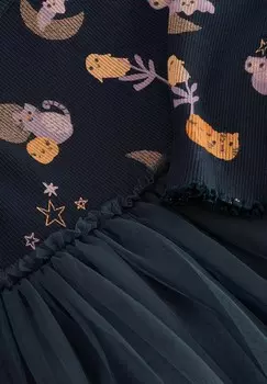 Коктейльное/праздничное платье HALLOWEEN PARTY, REGULAR FIT Next, синий