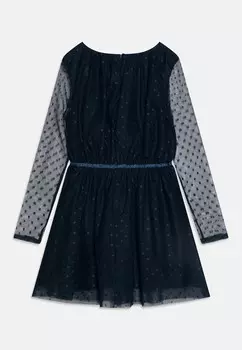 Коктейльное/праздничное платье NKFVABOS DRESS Name it, темно-синий