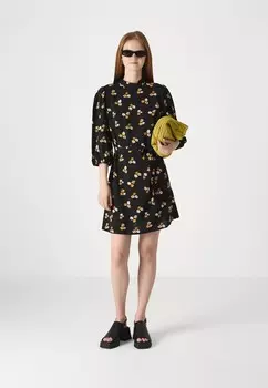 Коктейльное/праздничное платье ONLNOVA LIFE SWIRLA DRESS ONLY, черный