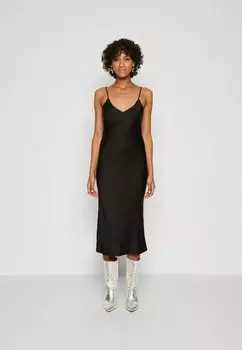 Коктейльное/праздничное платье STRAP DRESS Samse Samse, цвет black
