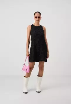 Коктейльное/праздничное платье VMJUNE SHORT DRESS Vero Moda, черный