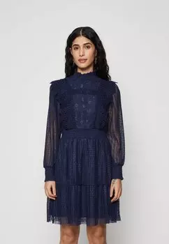 Коктейльное/праздничное платье YASSOPHIA DRESS Yas Petite, цвет dark blue