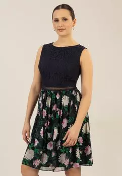 Коктейльное/вечернее платье Apart, темно-синий