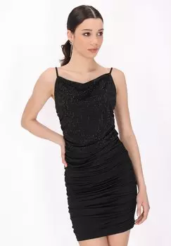 Коктейльное/вечернее платье Jersey dress myMo at night, черный