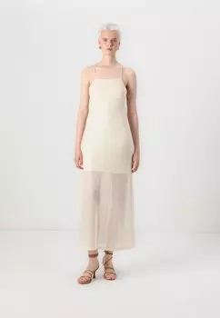 Коктейльное/вечернее платье ONLHELENA STRAP SEQUIN DRESS ONLY, кремовый