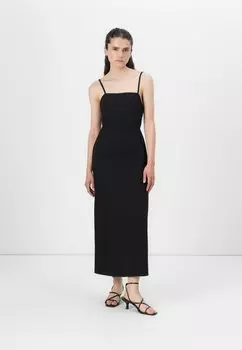 Коктейльное/вечернее платье ONLJAKIRI STRAP MIDI DRESS ONLY, черный