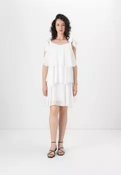 Коктейльное/вечернее платье VMFELICIA SHORT DRESS Vero Moda, белый