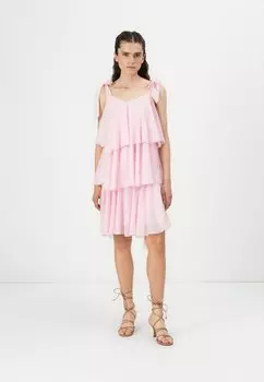 Коктейльное/вечернее платье VMFELICIA SHORT DRESS Vero Moda, светло-розовый
