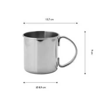 Коктейльный стакан Echtwerk, серебряный