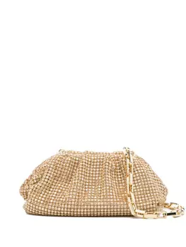 Кольчужная сумка-клатч Self-Portrait Kids, золотой