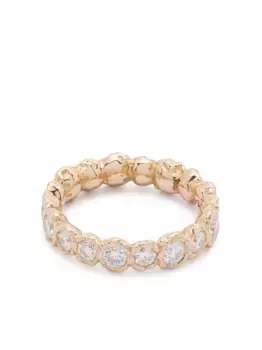 Кольцо Alfa из желтого золота с бриллиантами Fie Isolde, золотой