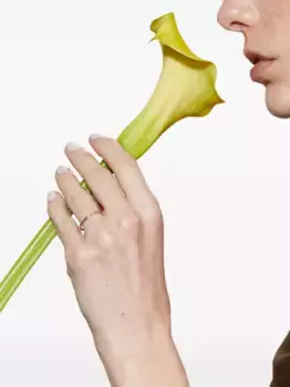 Кольцо Aly из 14-каратного розового золота We by WHITEbIRD, розовый