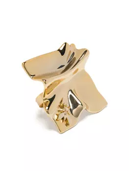 Кольцо-аппликация Patrizia Pepe, золотой