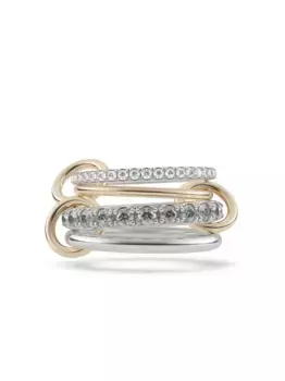 Кольцо Arla из желтого золота с бриллиантами Spinelli Kilcollin, серебяный