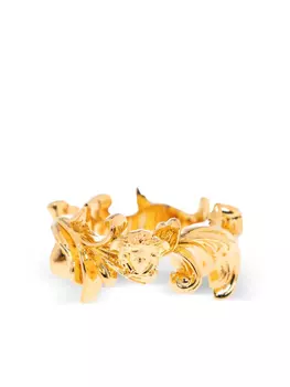 Кольцо Barocco Leaf Versace, золотой