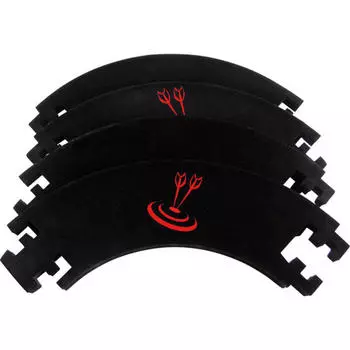 Кольцо безопасности для мишени для дартса Karella, 4 шт., черное