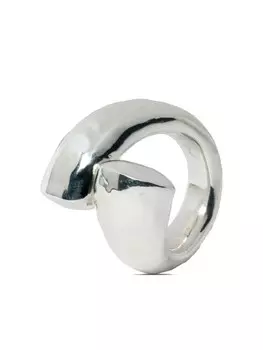 Кольцо Big Twisted Druid Parts of Four, серебряный