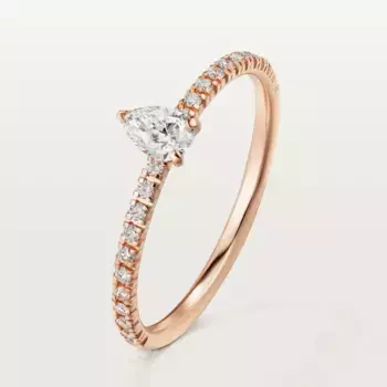 Кольцо Cartier Etincelle de Cartier, розовое золото/бриллианты