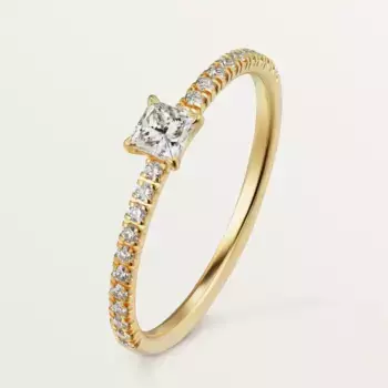 Кольцо Cartier Etincelle de Cartier, желтое золото/бриллианты