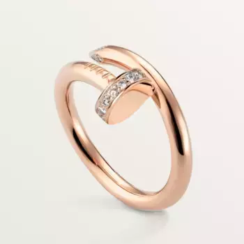 Кольцо Cartier Juste un Clou, розовое золото/бриллианты