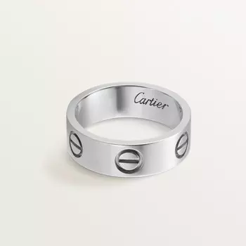 Кольцо Cartier Love, белое золото