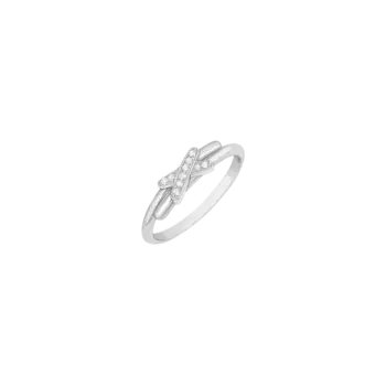 Кольцо Chaumet Jeux de liens из белого золота с бриллиантами