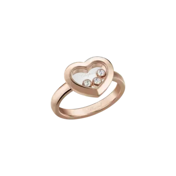 Кольцо Chopard Happy Diamonds Icons - Кольцо, розовое золото, бриллианты