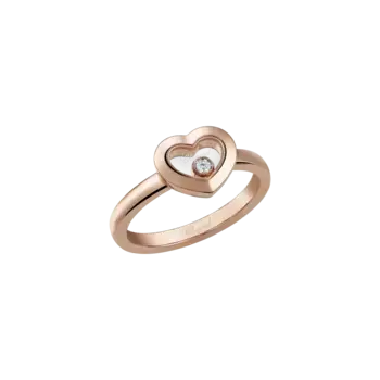 Кольцо Chopard Happy Diamonds Icons - Кольцо, розовое золото, бриллиант