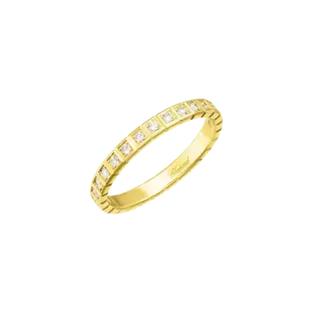 Кольцо Chopard Ice Cube - Кольцо, желтое золото, бриллианты в оправе