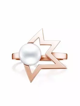 Кольцо Collection Line Comet Plus из розового золота с жемчугом TASAKI, розовый